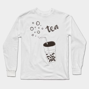 Boba Tea - Anime Kawaii Bubble Tea Long Sleeve T-Shirt